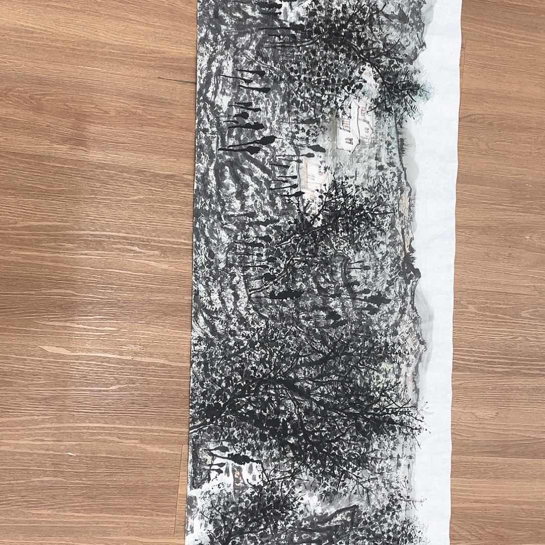 国画把头伸到你手上