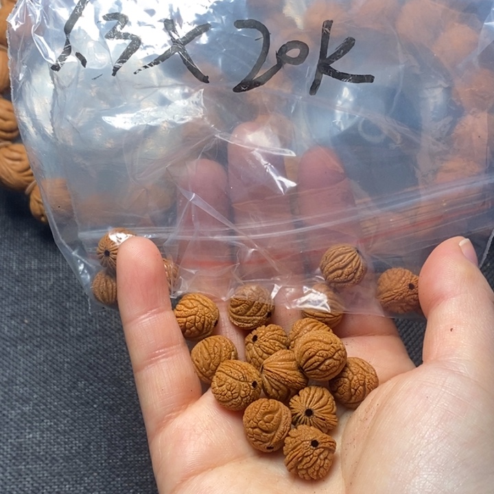 桃核吊坠秦岭山野生桃核