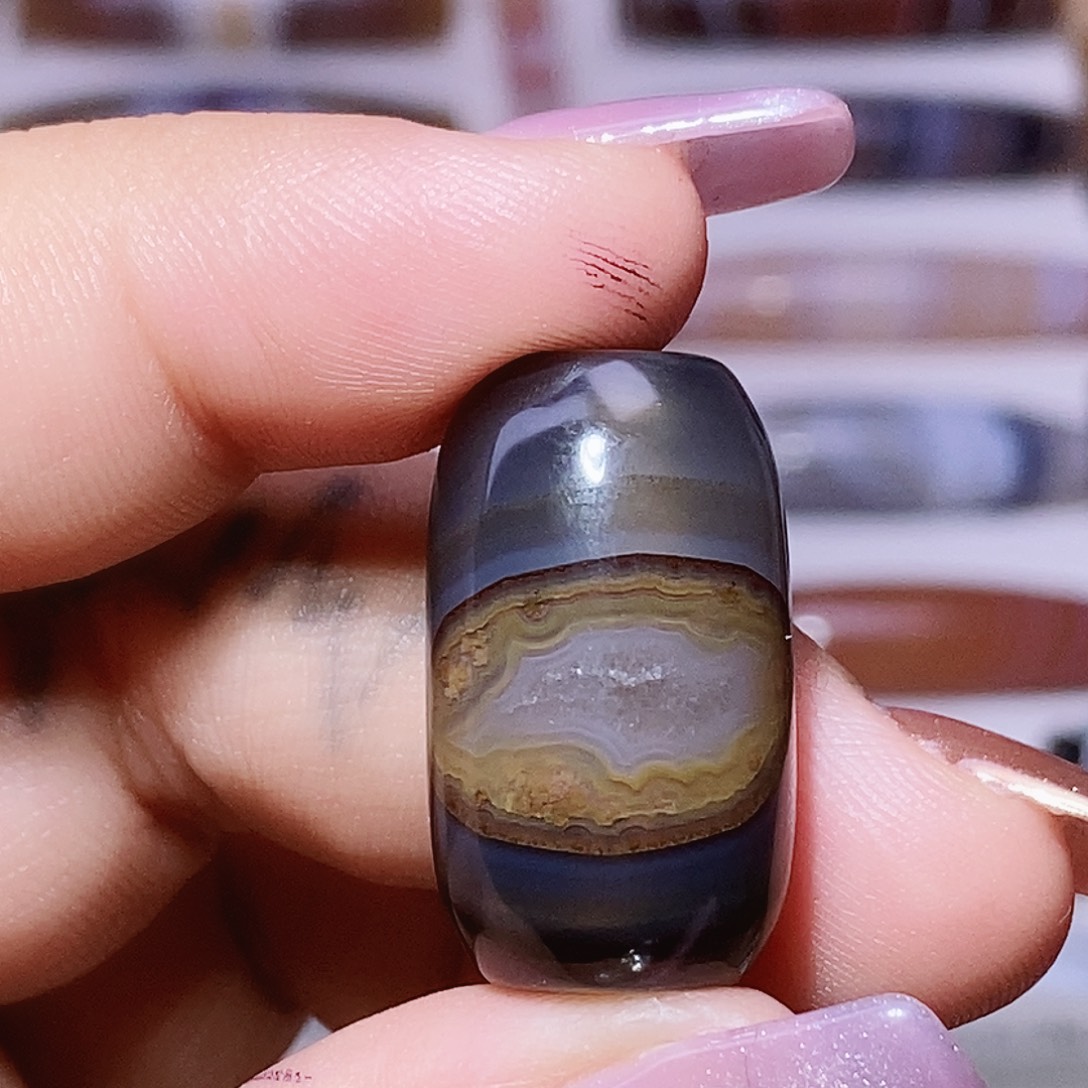 大***哥玛瑙/玉髓未镶嵌颈饰