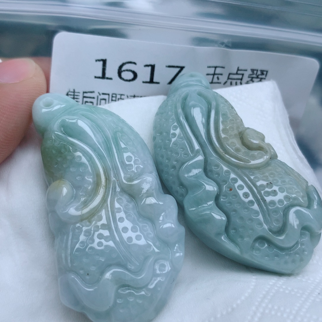 翡翠未镶嵌项链珠子珠