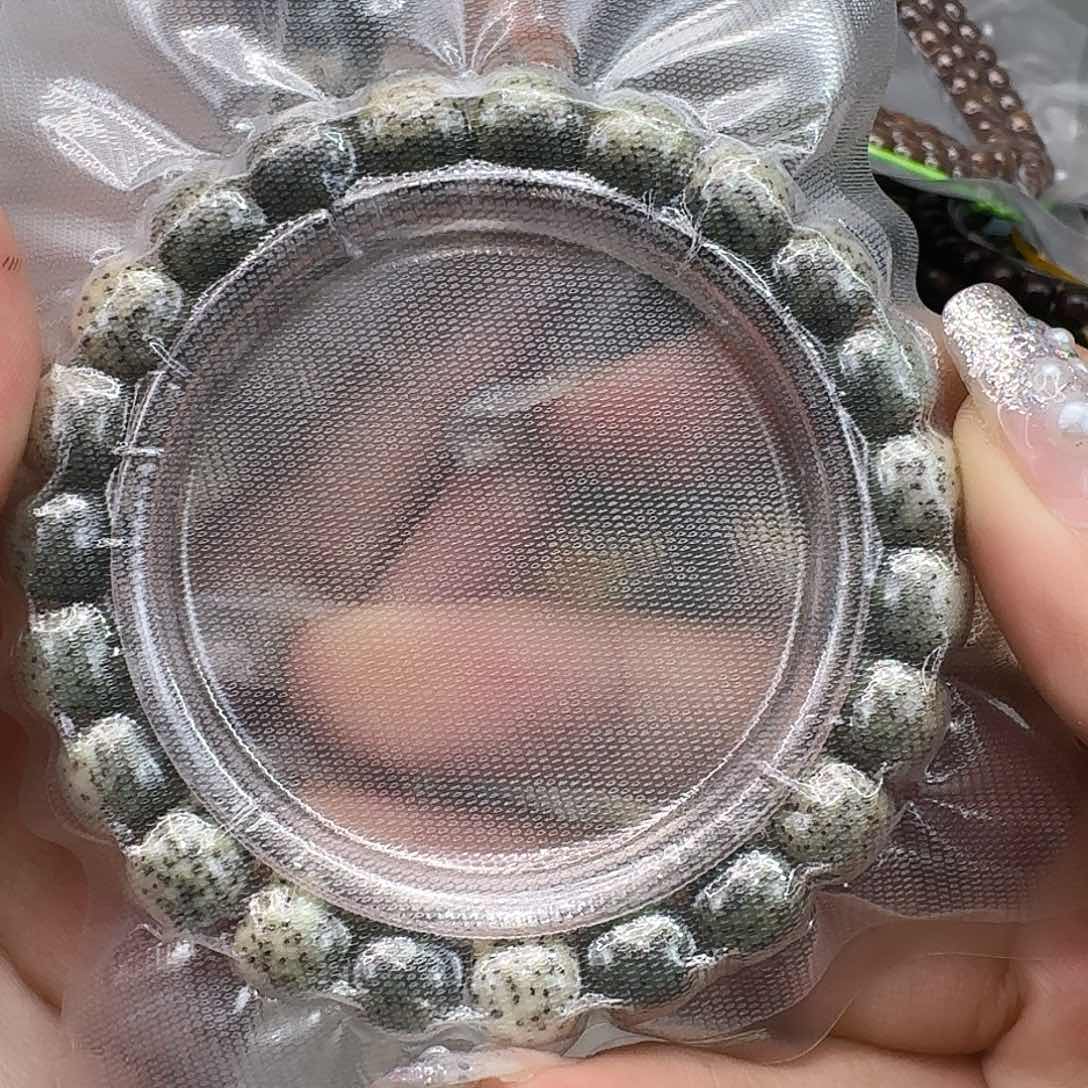 星月菩提手串103高端黑灰星月菩提10桶单圈