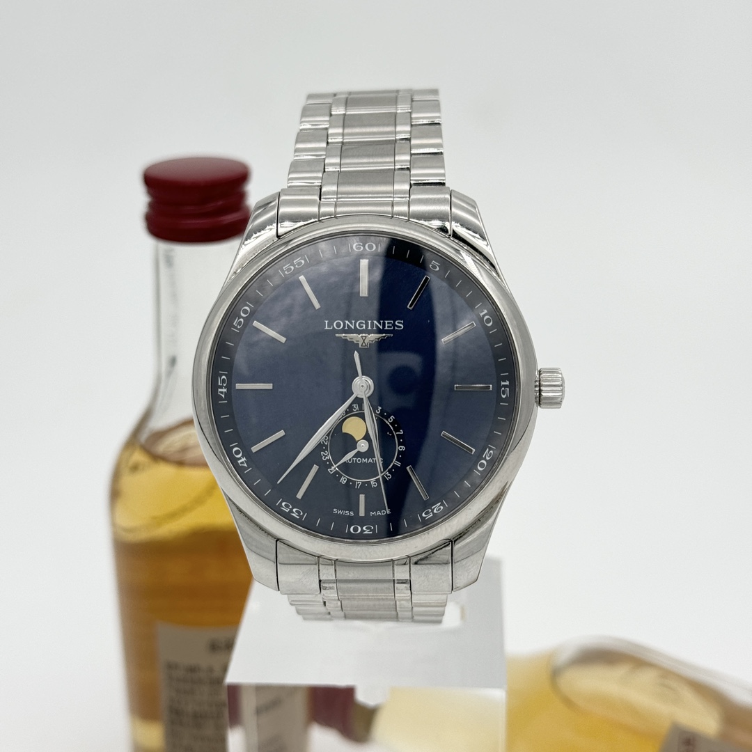 未使用 Longines/浪琴 补差价 名匠 自动机械机芯 精钢 42mm 25全