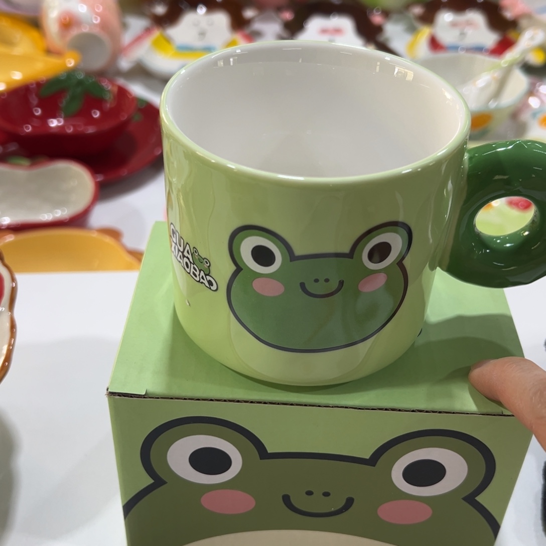 摆件陶高温陶瓷釉下彩正品！