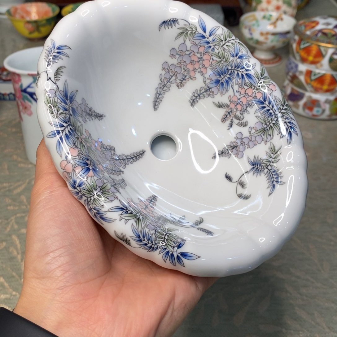 碟肥皂盒15 厘米 小杨瓷器陶瓷陶瓷