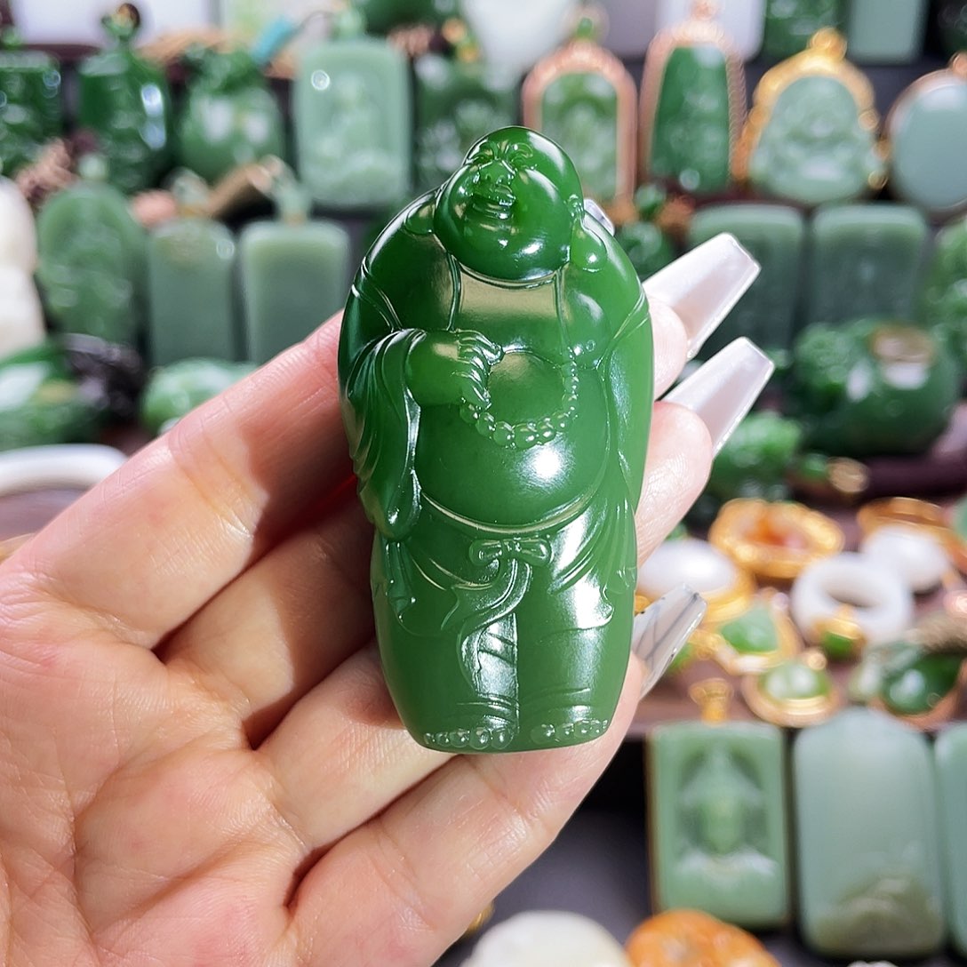 和田玉挂件未镶嵌吾***方