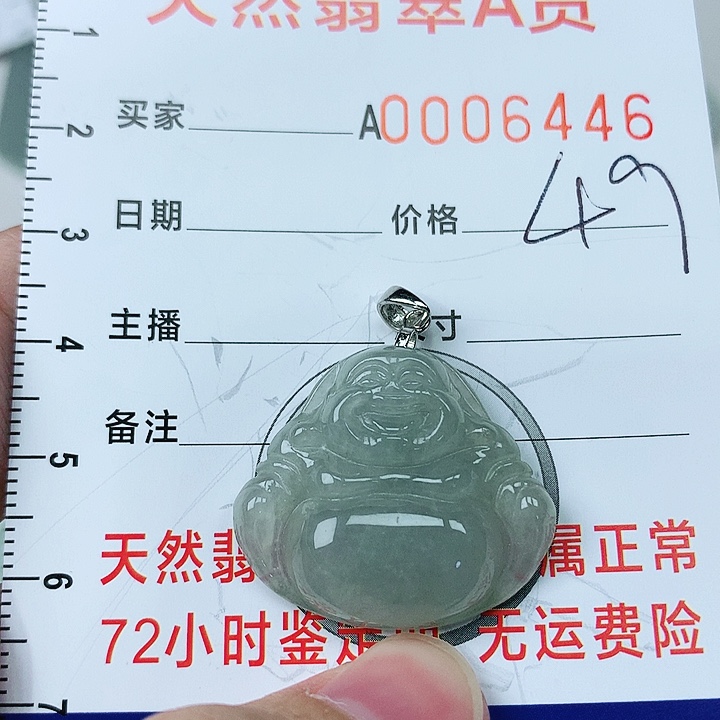 翡翠颈饰银S925镶嵌翡翠