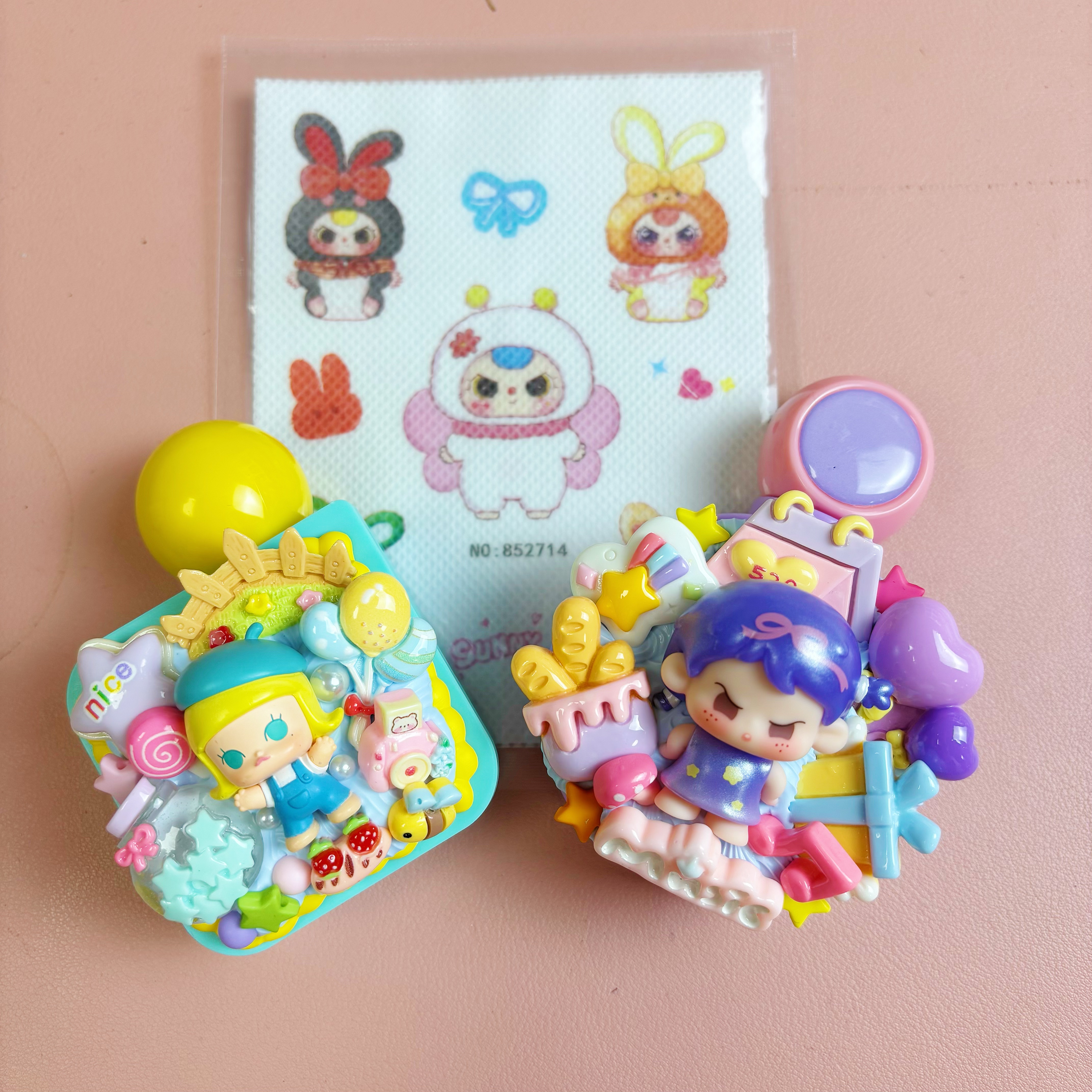 驱蚊喷雾正品萌粒DIY手作摆件