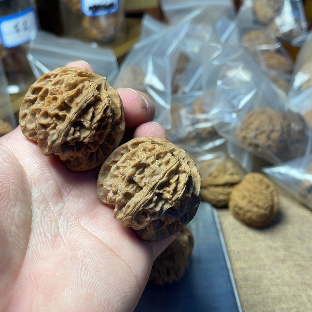 把件文玩核桃42全品苹果园