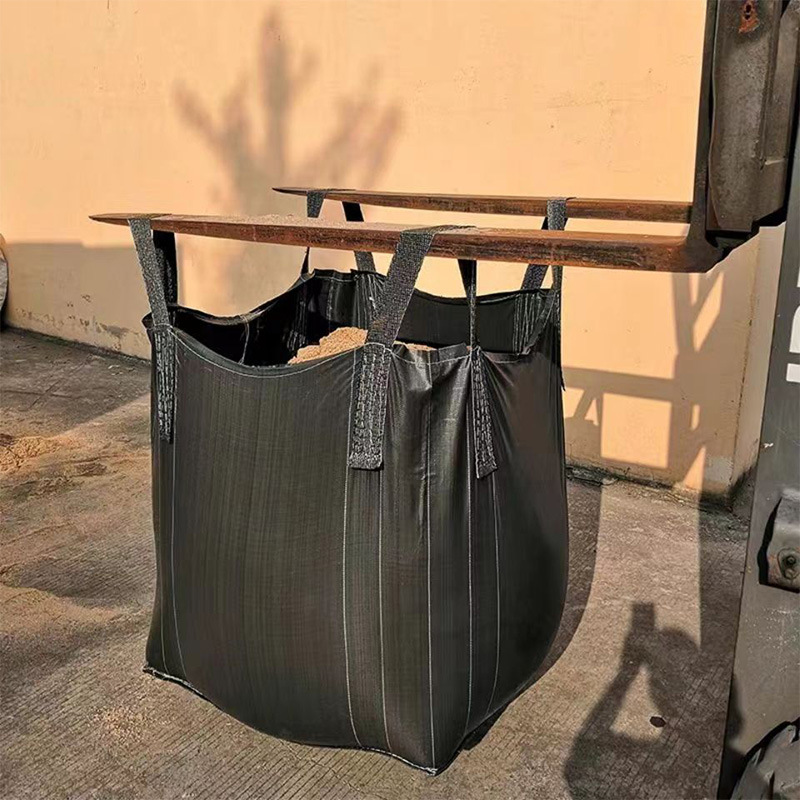 黑色吨袋炭黑吨袋防晒集装袋太空袋粉体工业