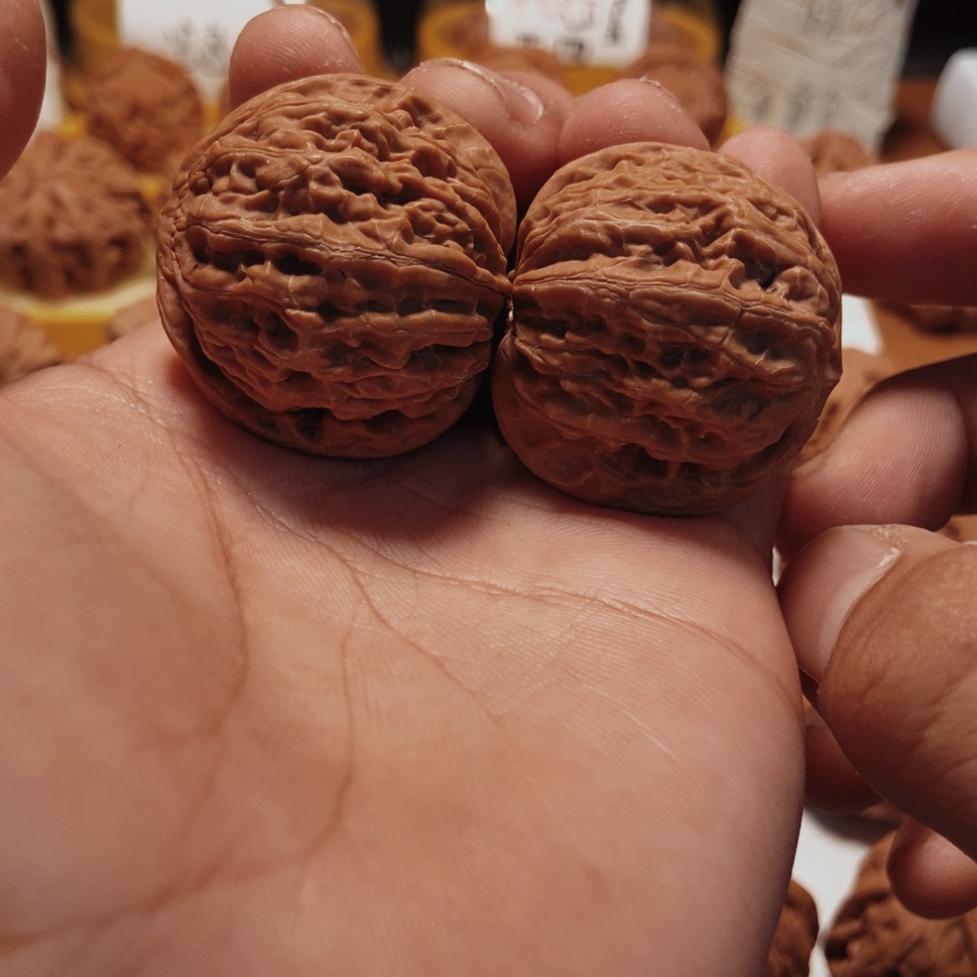 把件文玩核桃38全品金麒麟。23