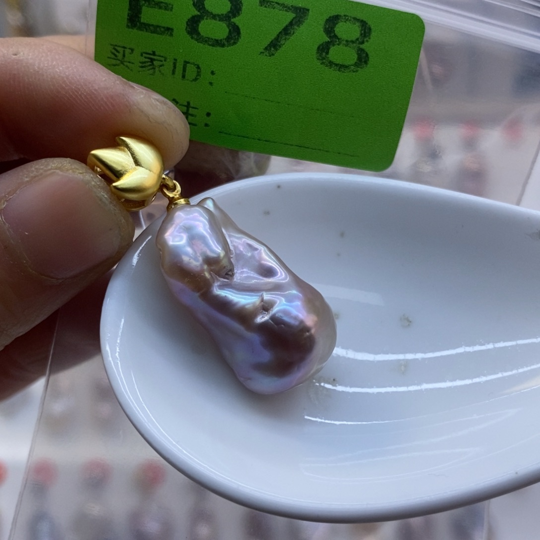 淡水珍珠未镶嵌美丽哦哦哦