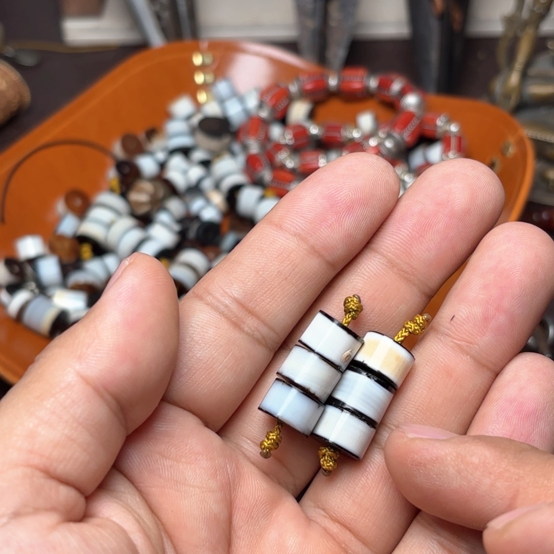 困**睡铜星月菩提挂件菩提