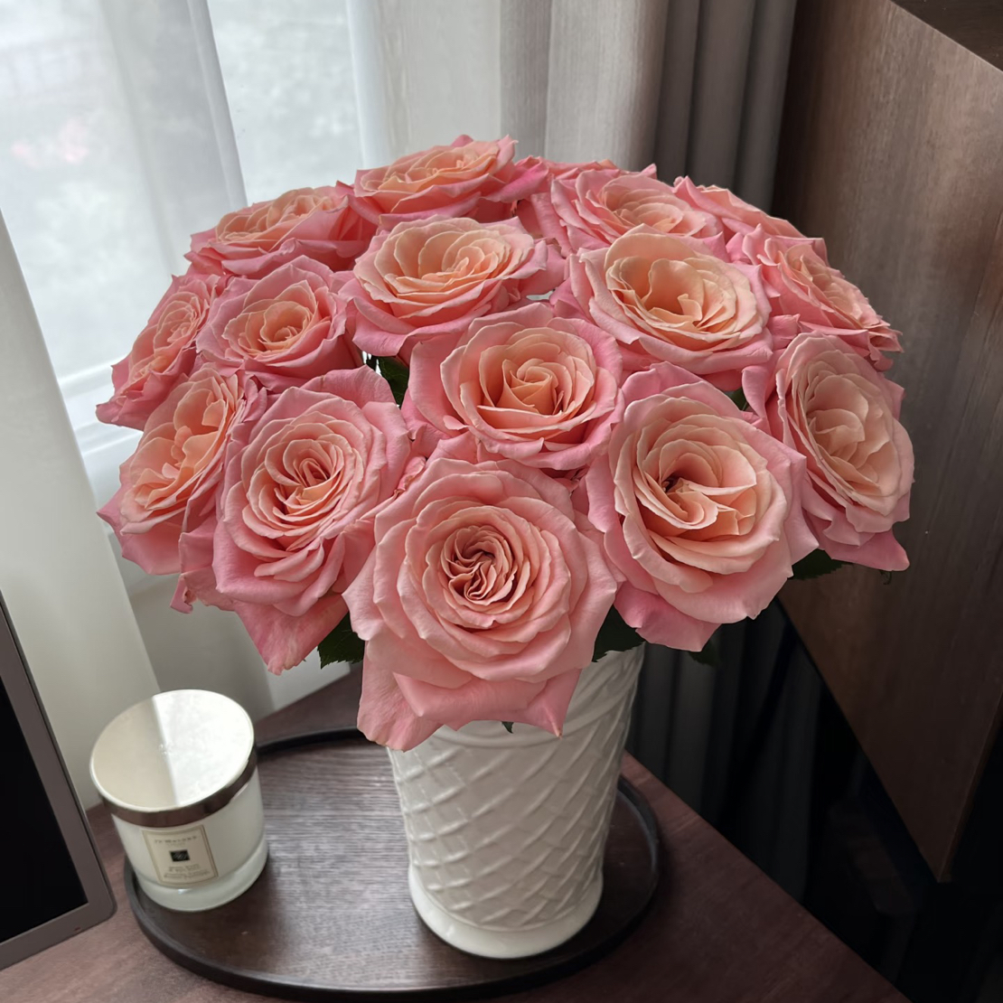 【朱小姐】全场鲜花任意满两单送草配草 三单送玻璃花瓶拒收不售后