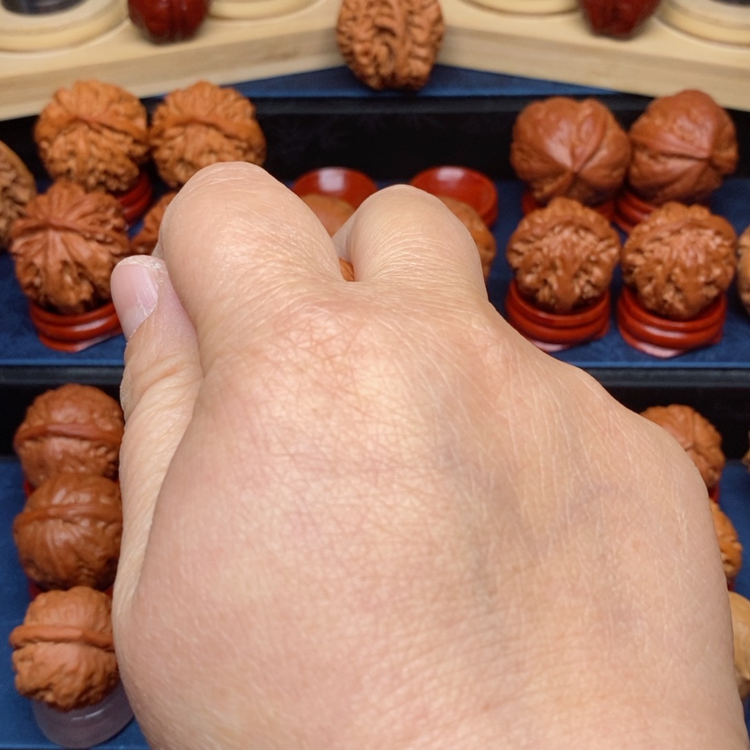 把件文玩核桃战*?手捻