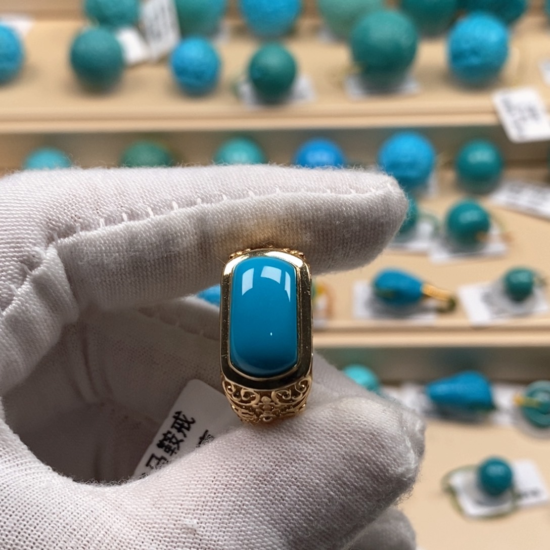 绿松石未镶嵌精品高瓷绿松石哦