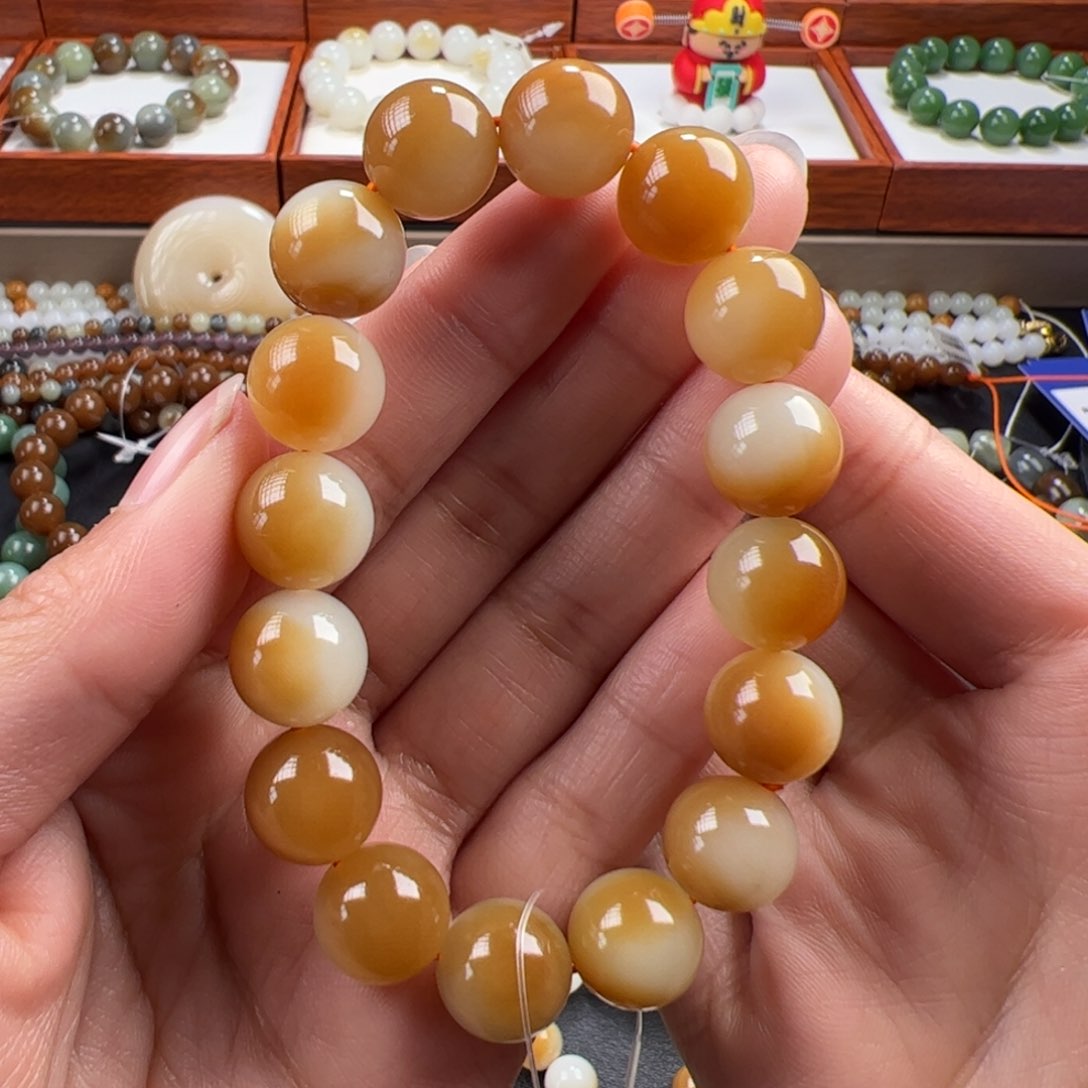 和田玉手链未镶嵌