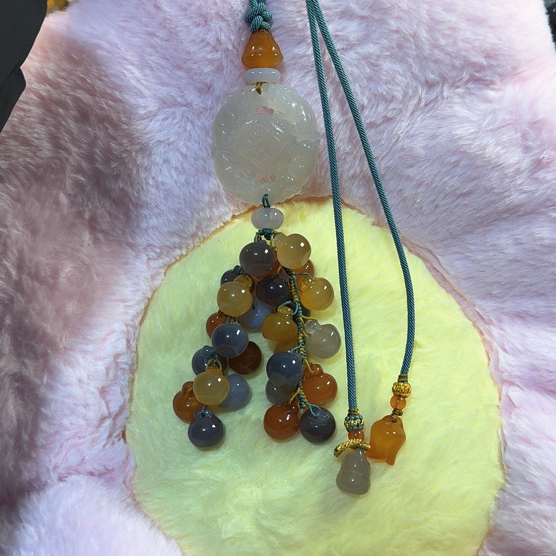 玛瑙/玉髓挂件福利通货料不挑不拣带有包容点未镶嵌