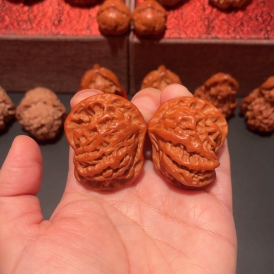 文玩核桃吊坠用****0犀牛望月