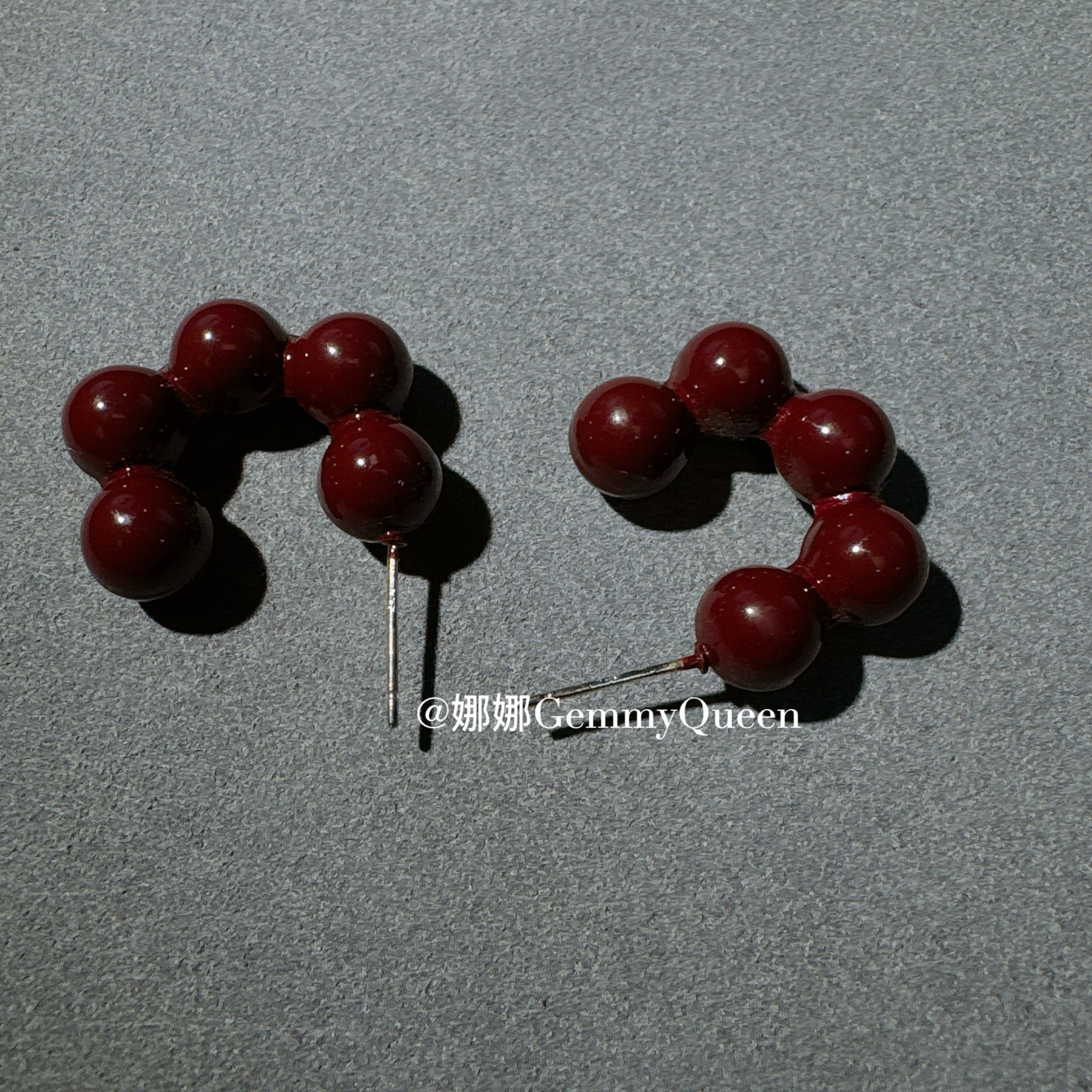 铜合金树脂耳饰 娜娜GemmyQueen耳环GQ10742