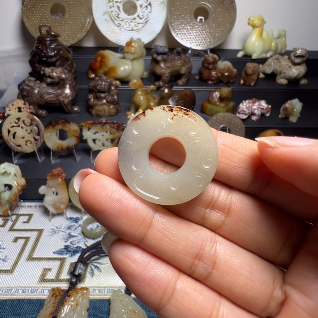 和田玉挂件未镶嵌