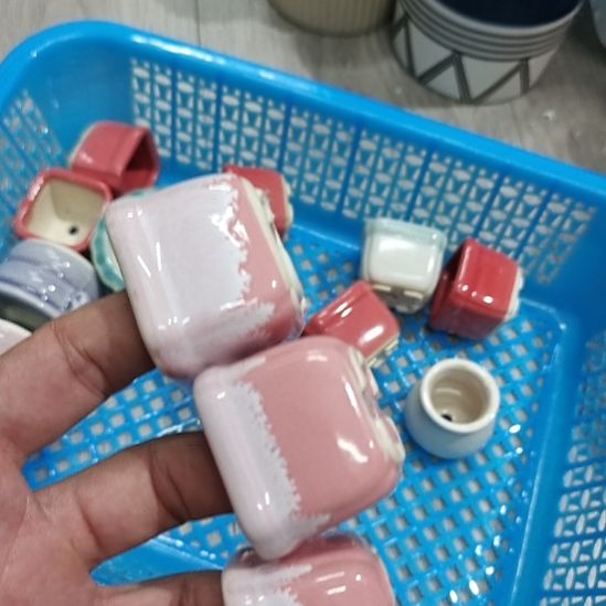 微瑕陶瓷盆12包邮