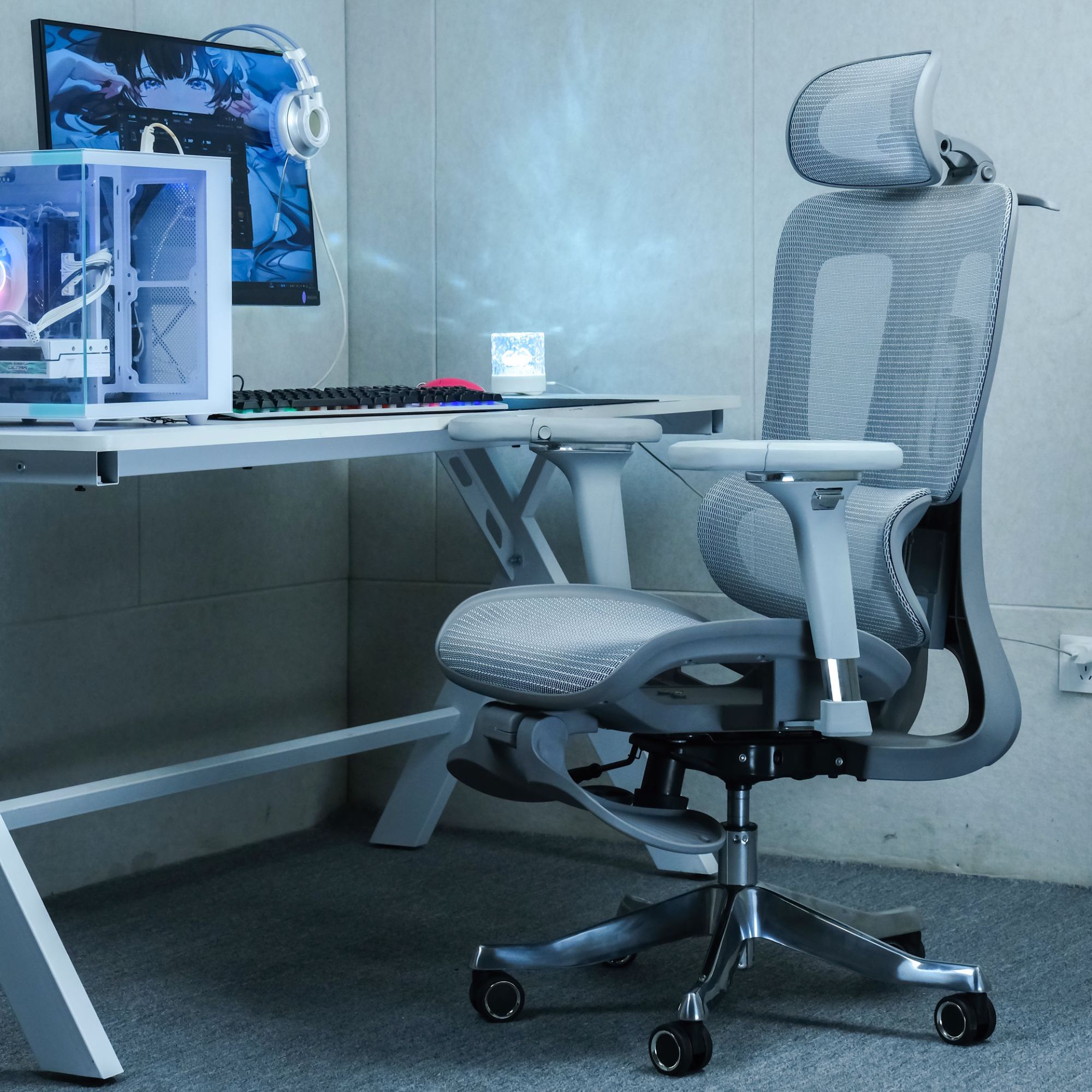 人体工学椅久坐舒适电脑椅靠背电竞椅办公室坐躺两用家用学习座椅