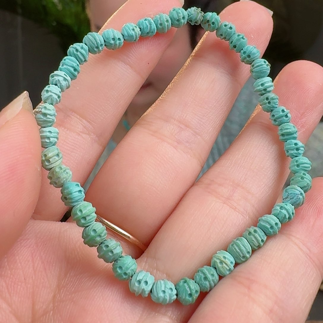 绿松石珠宝奇石未镶嵌