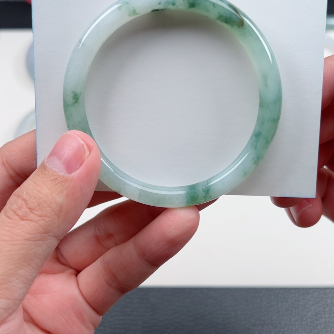 未镶嵌手镯翡翠53.9*7.2*6.8