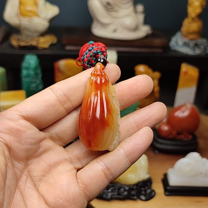 天***剑寿山石印石挂件挂件挂件