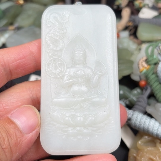 和田玉吊坠未镶嵌