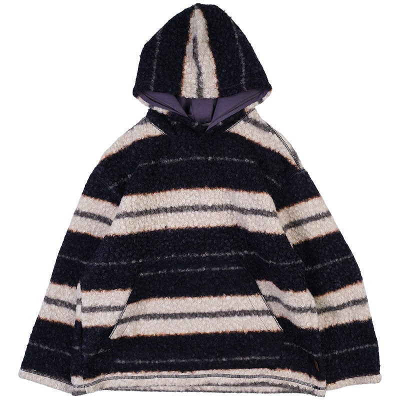 Y7970男童条纹撞色连帽卫衣儿童韩版羊羔绒毛圈上衣外套潮