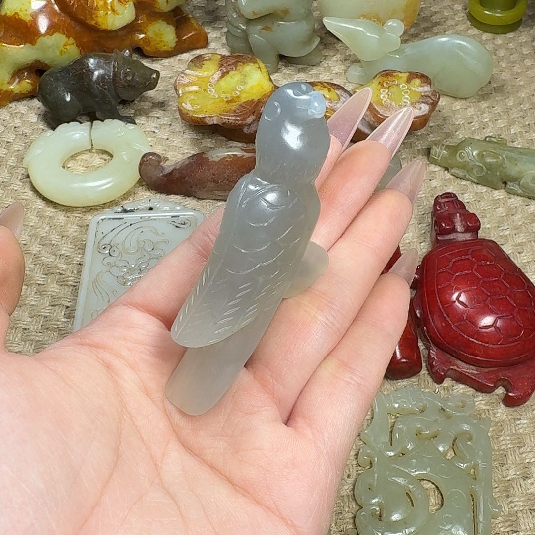 白玉菩提吊坠挂件