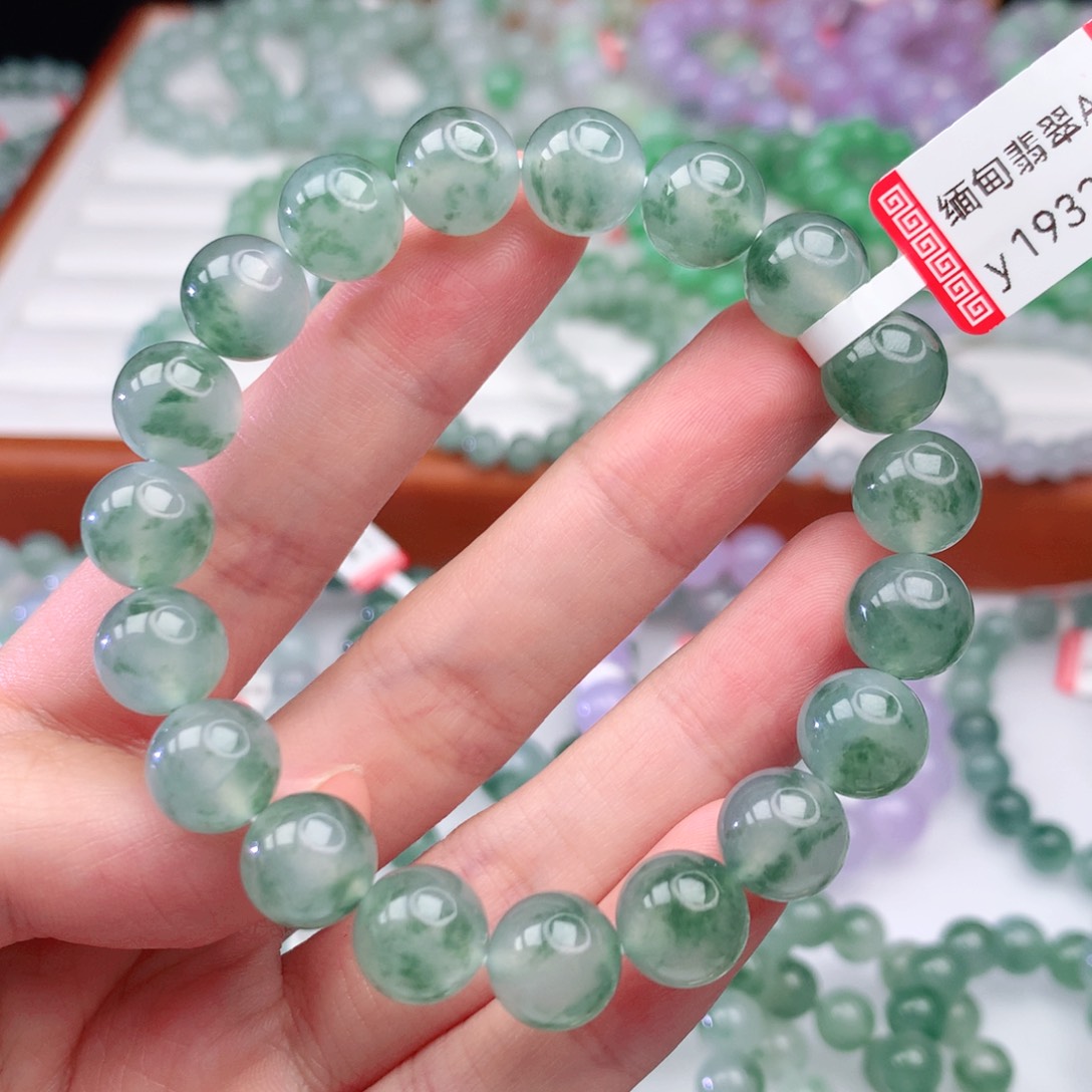 翡翠手链未镶嵌翡翠10mm