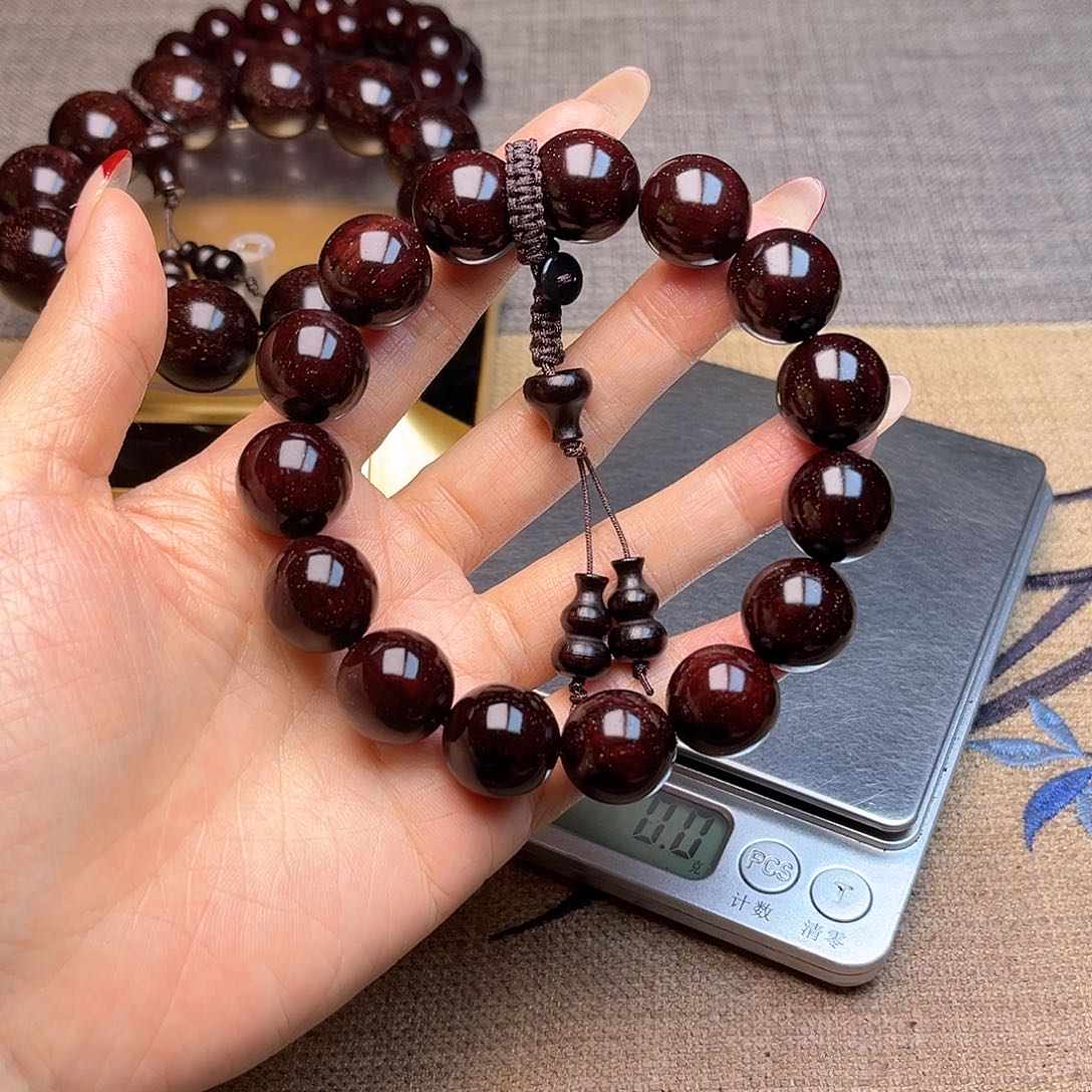 檀香紫檀（小叶紫檀）1.5 15颗