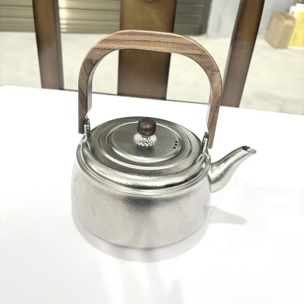 【大捡漏尾货！】1000ml纯钛户外露提梁壶烧水壶