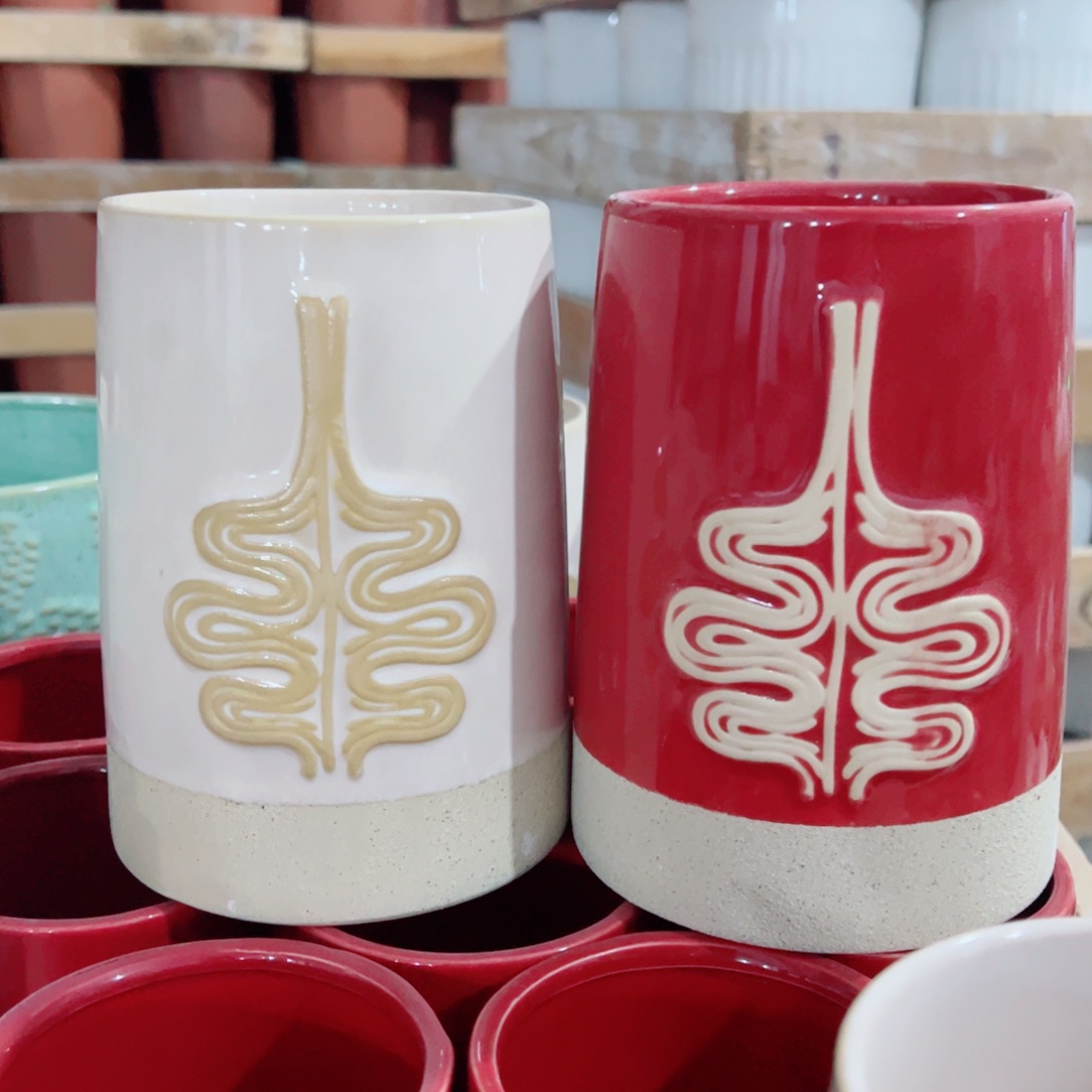 有孔，陶瓷花盆满10米包邮发货