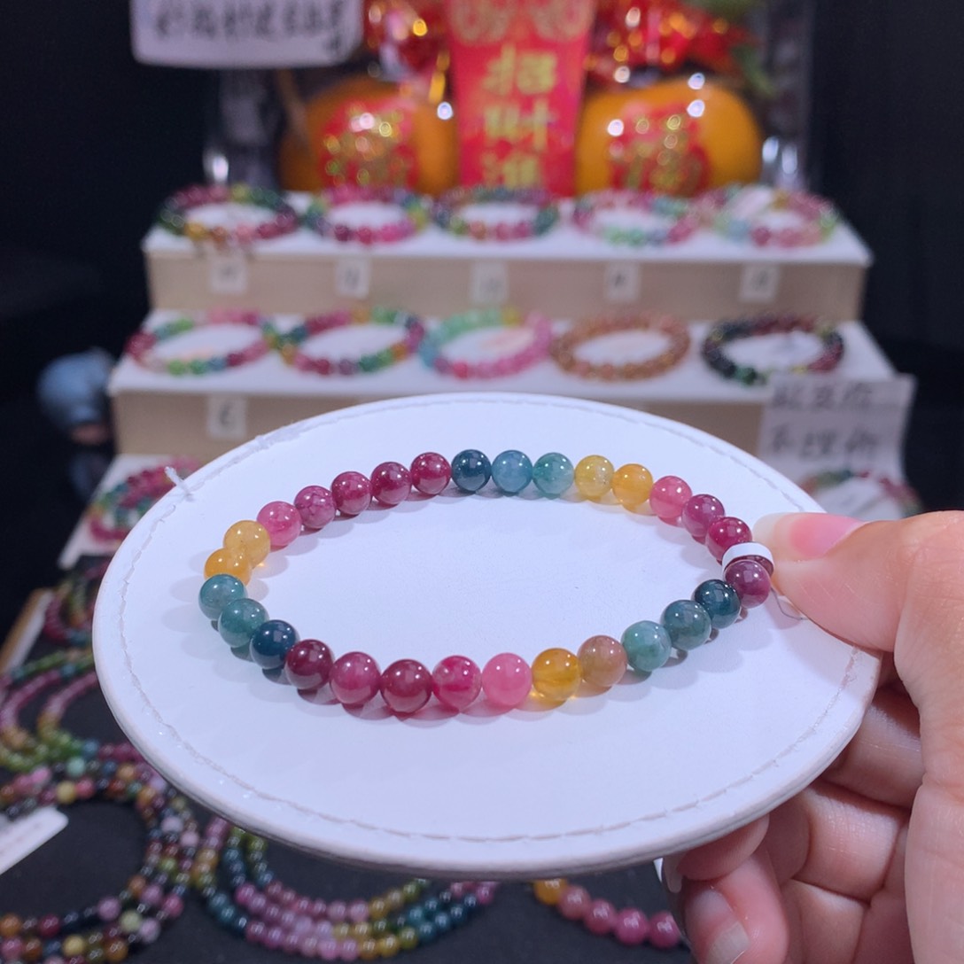 碧玺手链未镶嵌碧玺