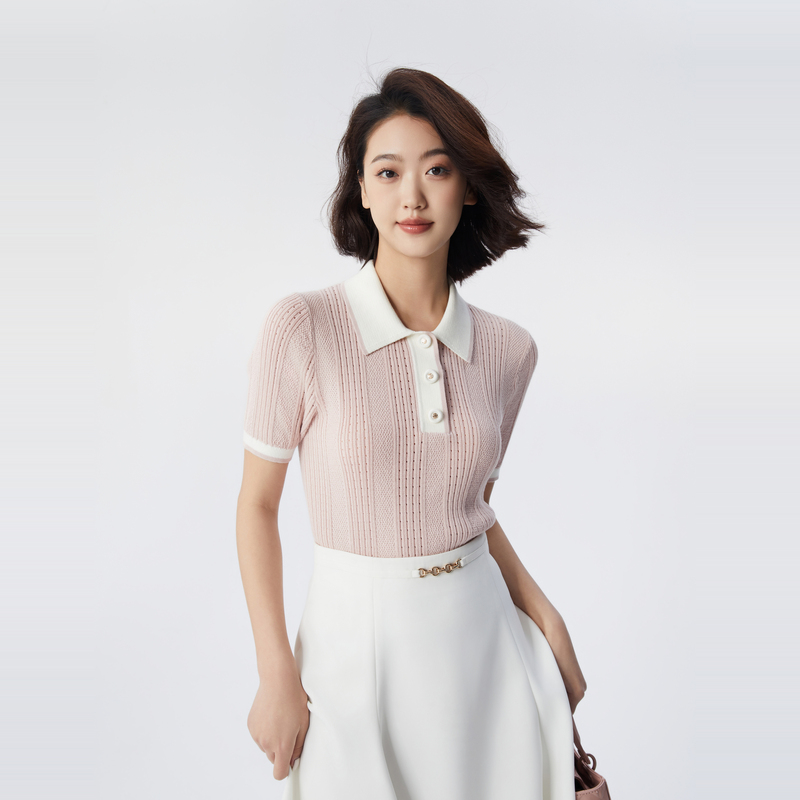 OBEG欧碧倩轻运动风针织衫10482004