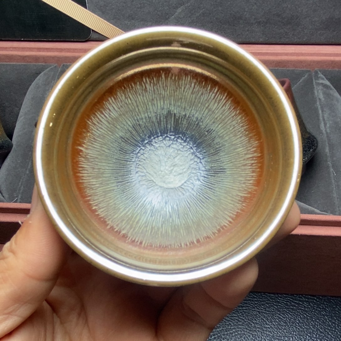茶盏张伟木兰甲作品，保证正品
