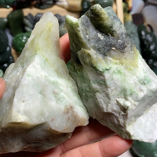 【闪购商品】独山玉珠宝半成品未镶嵌