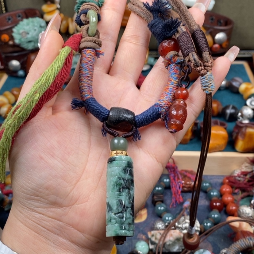 【闪购商品】翡翠颈饰未镶嵌项链