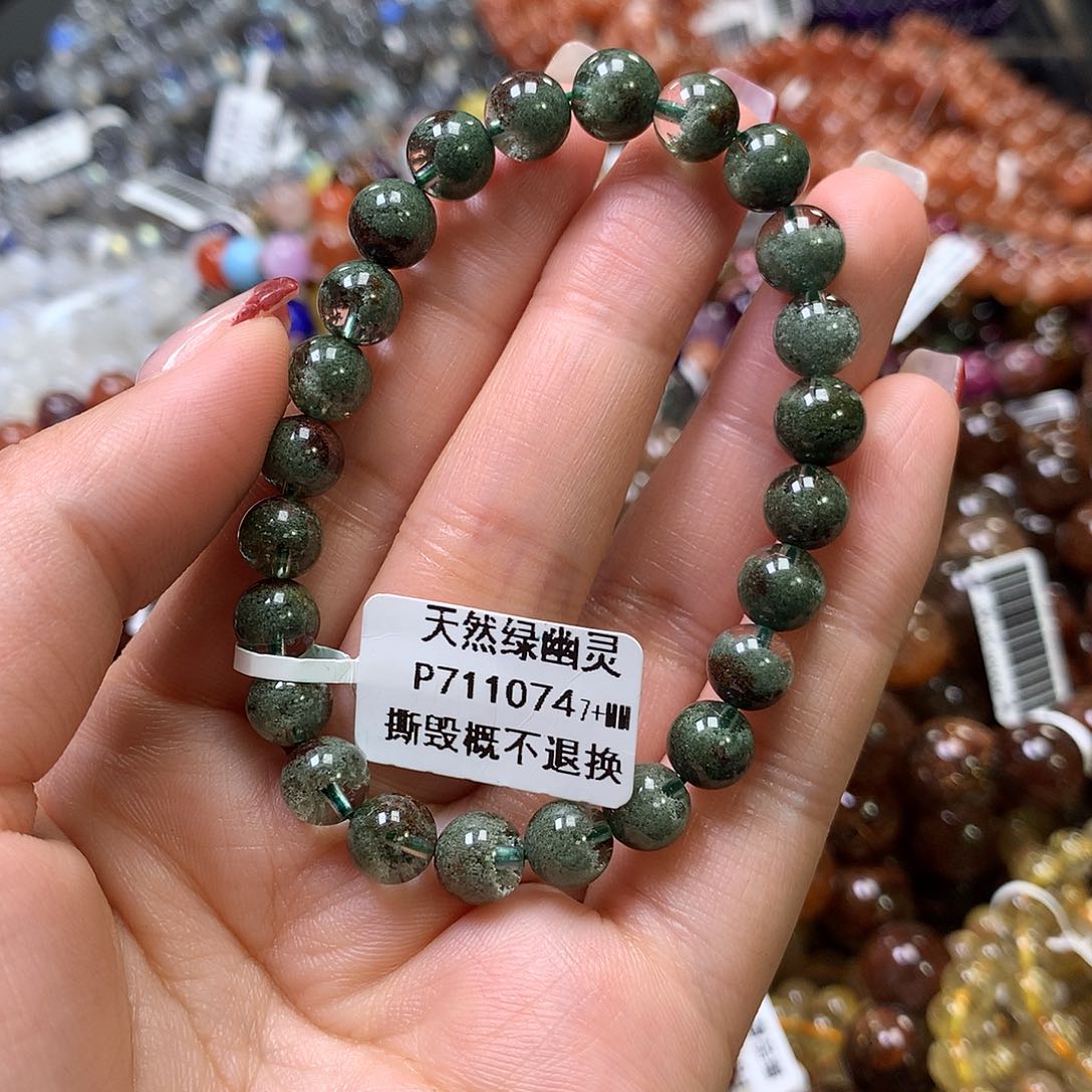 水晶手链未镶嵌，