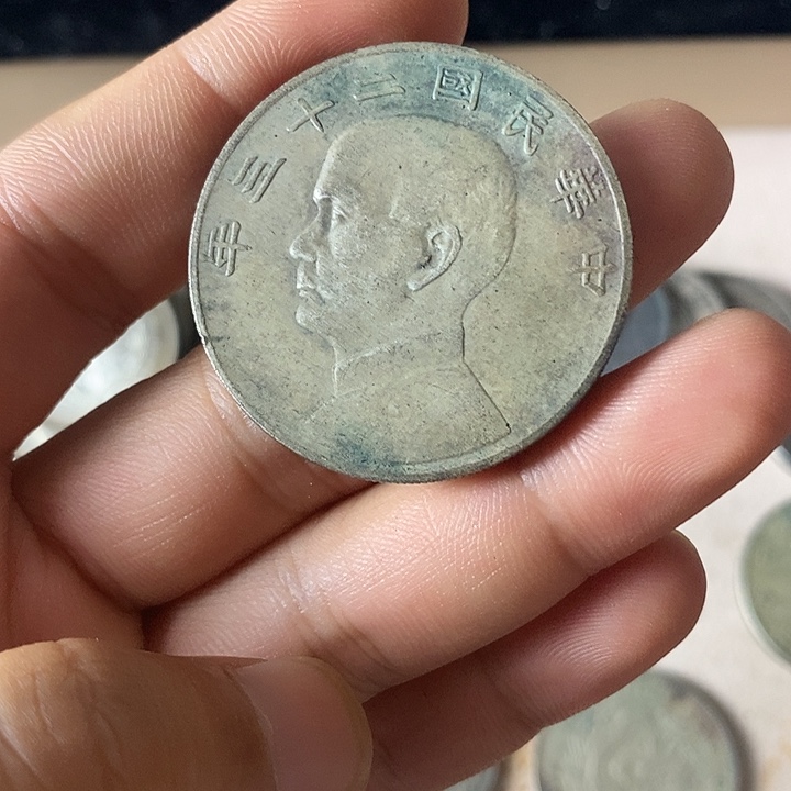 合金复古工艺船洋银元福利