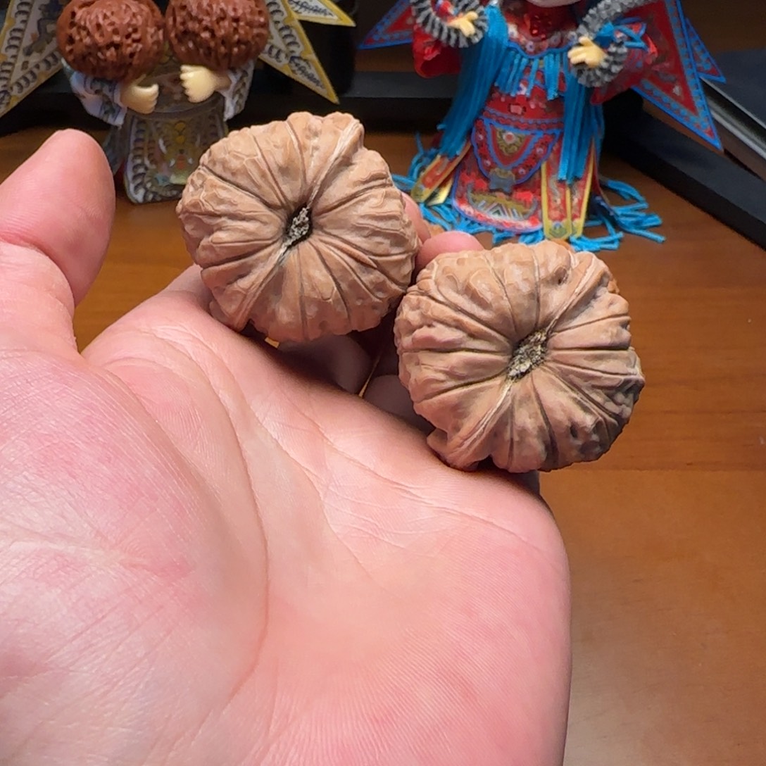 吊坠文玩核桃45全品南瓜墩