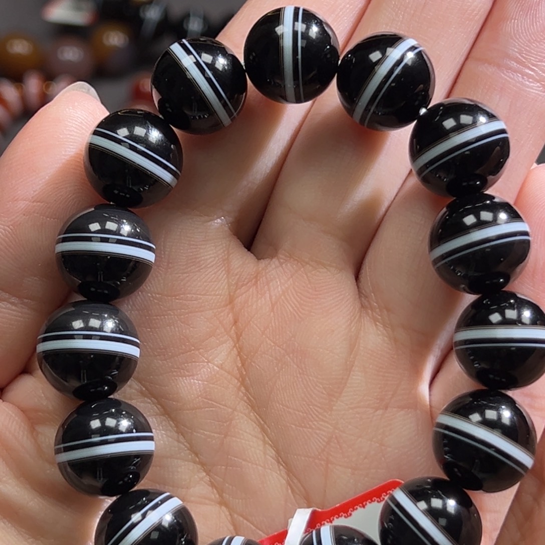 玛瑙/玉髓未镶嵌手链