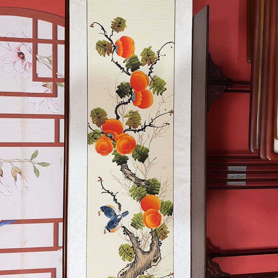 国画带框尺寸手绘包邮