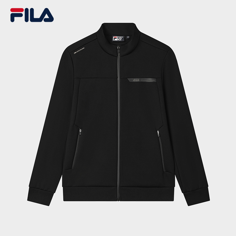 Fila/斐乐2025年春季新款男士户外百搭运动针织上衣F11M513503F