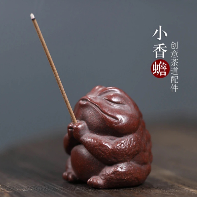 【香插许愿金蟾 手插】金蟾茶宠