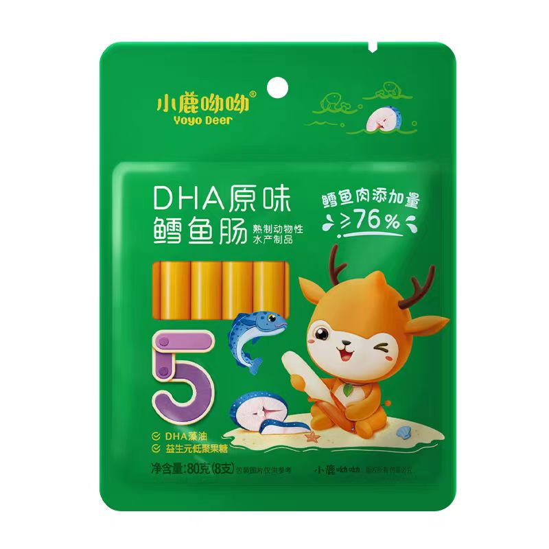 小鹿呦呦DHA鳕鱼肠