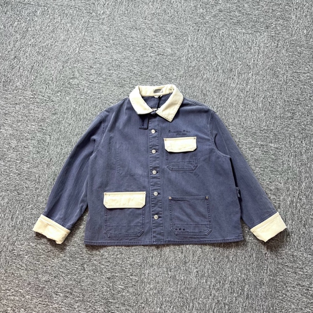 未使用 DIOR/迪奥 Dior拼接牛仔外套/全新/56码